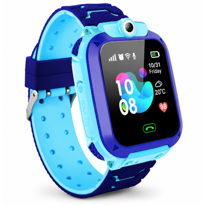Ceas inteligent smart watch pentru copii cu urmarire GPS si apeluri BAIETEL