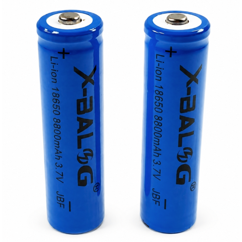 Set 2 Acumulatori 8800 mAH 3.7 V Li-ion model 18650