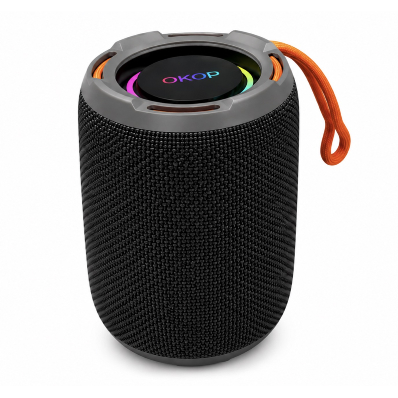 Boxa portabila bluetooth KP 838 RGB LED USB Card TF AUX