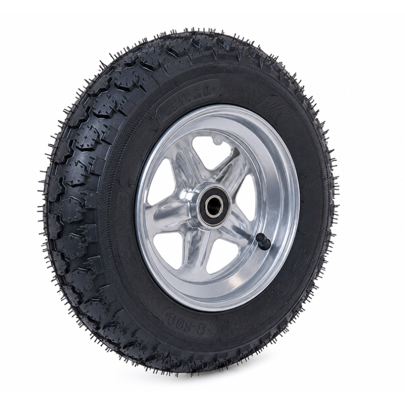 Roata roaba 350 8 cu rulment spite gri MX611