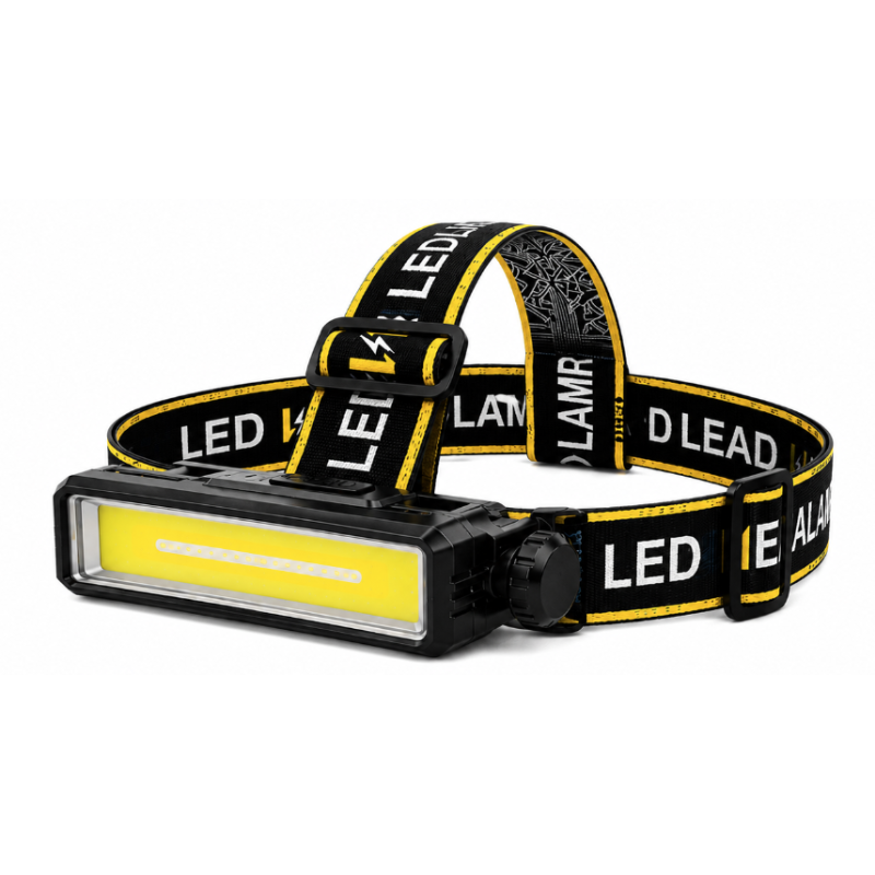 Lanterna de cap LED COB CB T144 reincarcabila USB Type C 3 moduri de Iluminare
