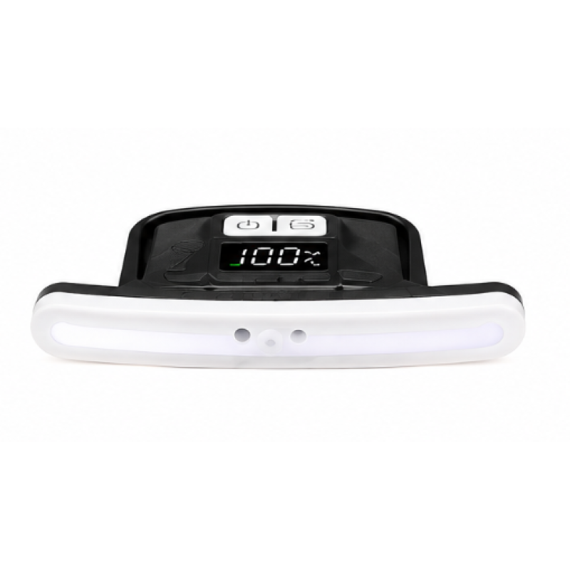 Lampa LED pentru sapca COBA CB M297 senzor de miscare lumina Alba + RGB 10 Moduri de Iluminare