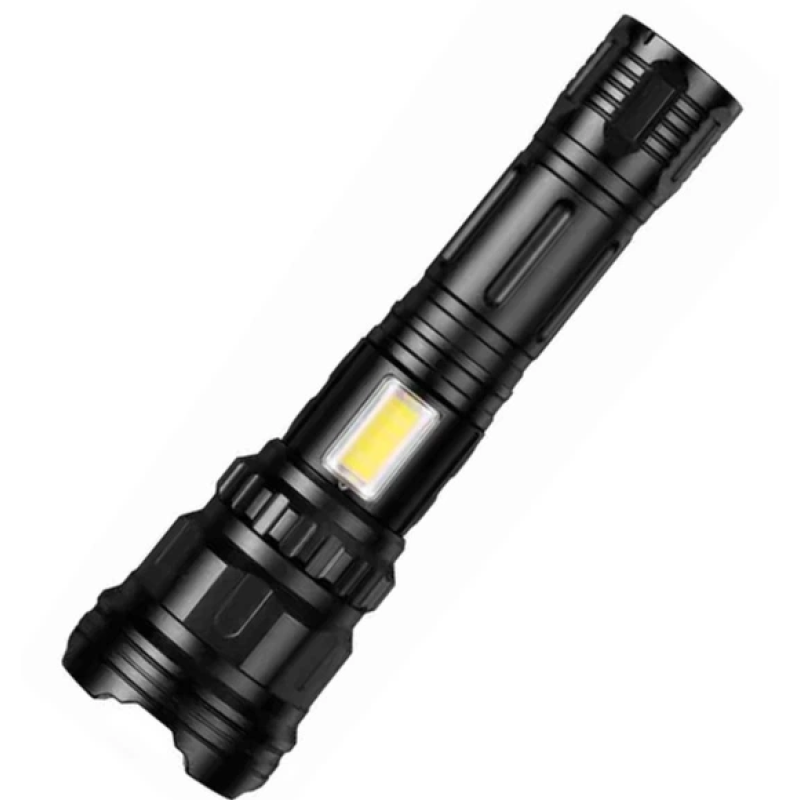 Lanterna de mana LED YEMAO YM G708 Zoom Iluminare Frontala + Laterala