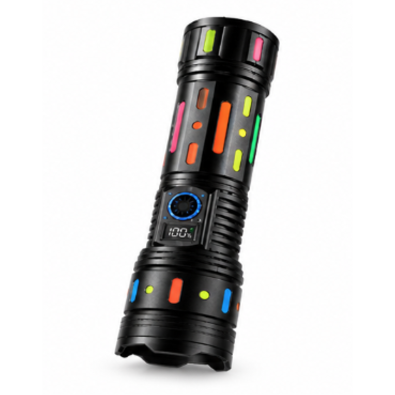 Lanterna de mana Tactica YEMAO YM G85 putere 60W Raza de Iluminare 2000m USB