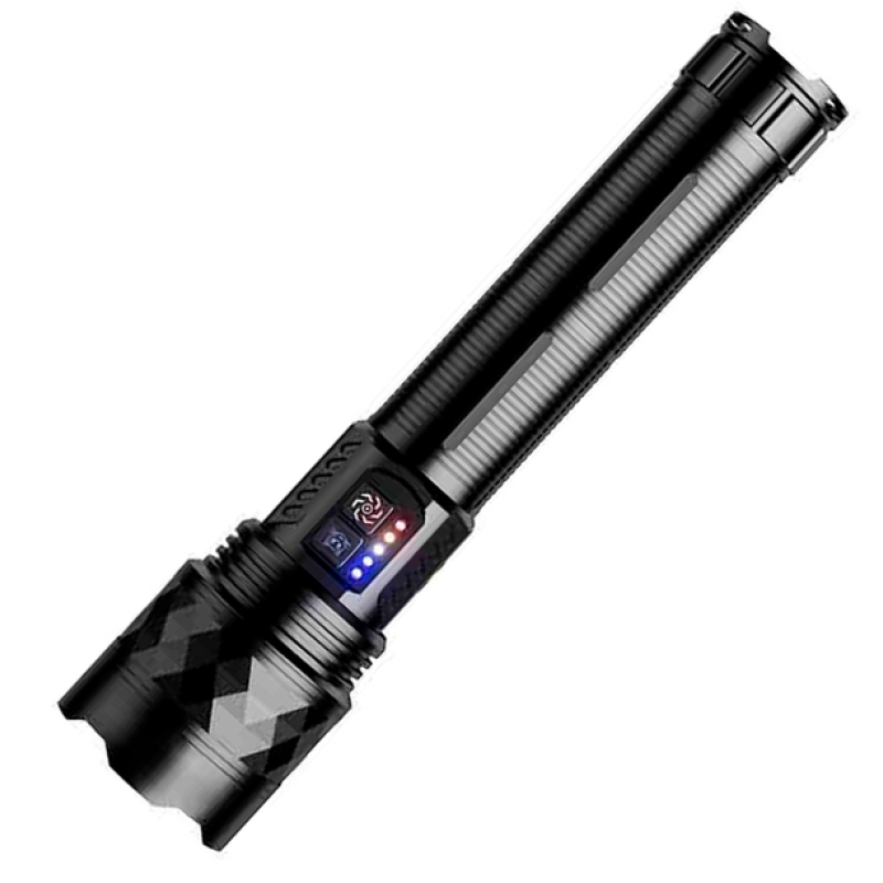 Lanterna Profesionala YEMAO YM G641 TG putere 60W cu Zoom si Power Bank metalica