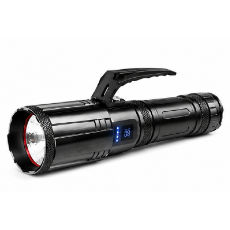 Lanterna Profesionala de mana YEMAO YM G97 de 15200 Lumeni cu Raza 2000m metalica
