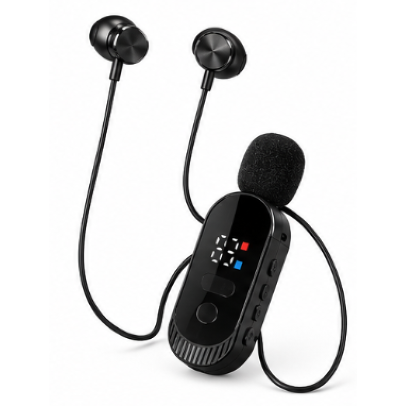 Casti Wireless L6 cu Microfon Bluetooth afisaj digital Quick Charge si Functie AI