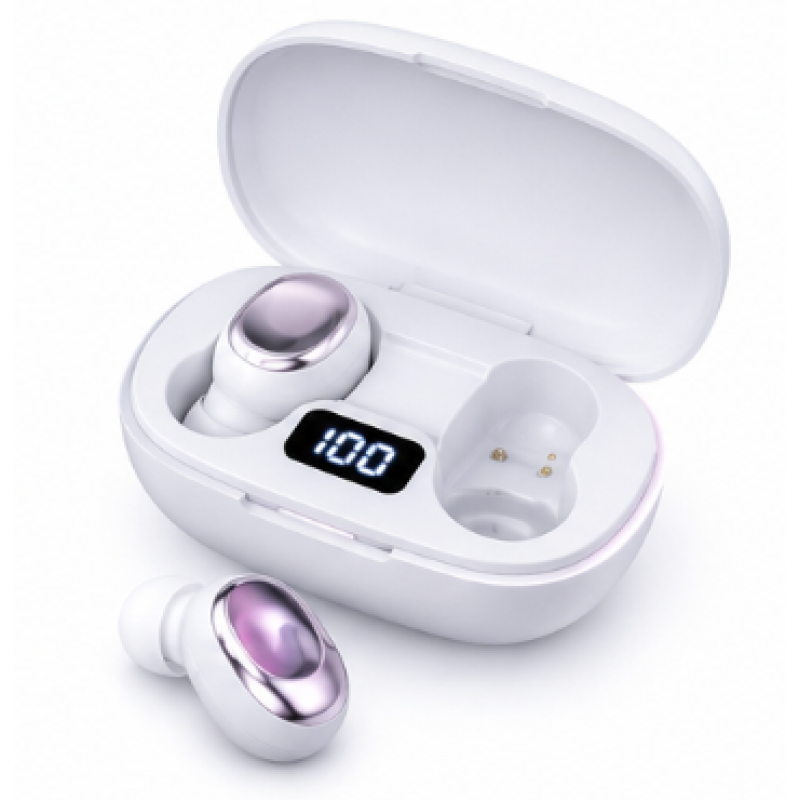 Casti Wireless TWS Y02 Bluetooth carcasa de incarcare microfon Integrat