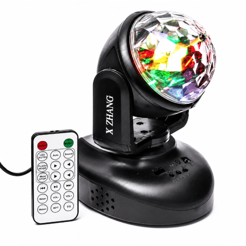 Proiector Disco LSY080 LED rotativ 360 cu telecomanda
