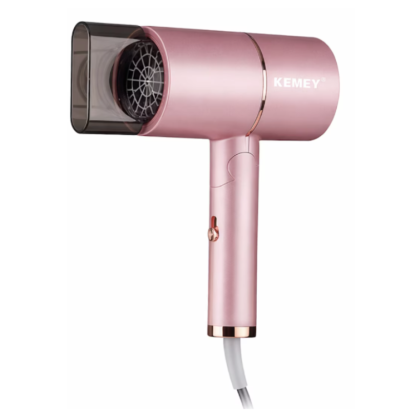 Uscator de par Kemei KM 8223 Ioni negativi Pliabil 3 trepte temperatura Aer rece