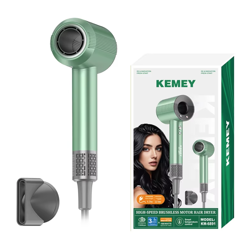 Uscator de par profesional KEMEI KM 6891 de 1600W Aer Cald/Rece 2 Viteze