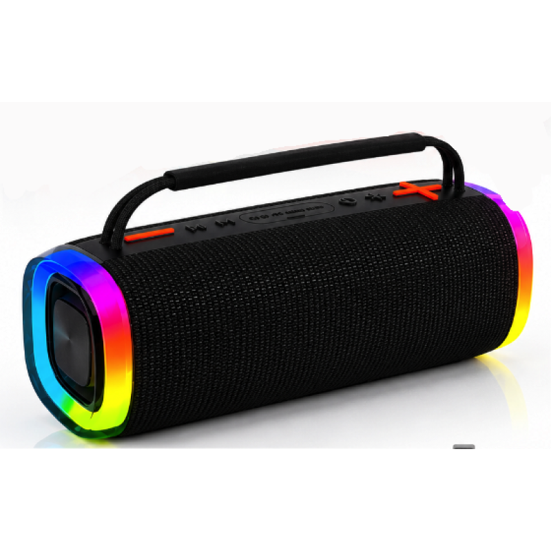 Boxa Portabila Wireless BO 09 bluetooth Hi Fi Audio Iluminare LED RGB cu maner