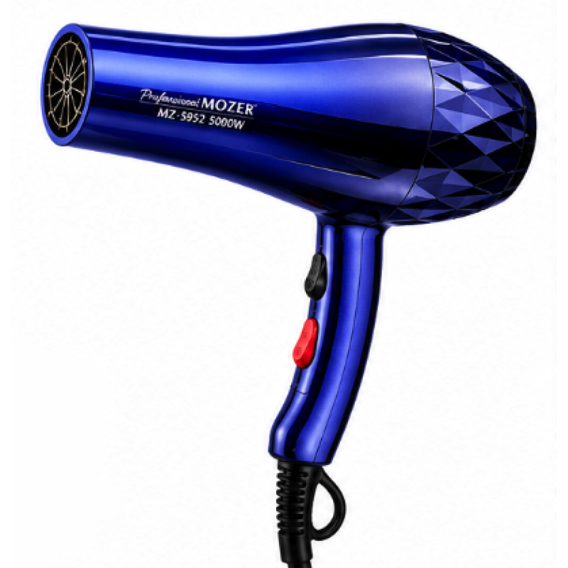 Uscator de Par Profesional Mozer MZ 5952 putere 5000W cu 2 trepte viteza 2 trepte temperatura 5 Accesorii