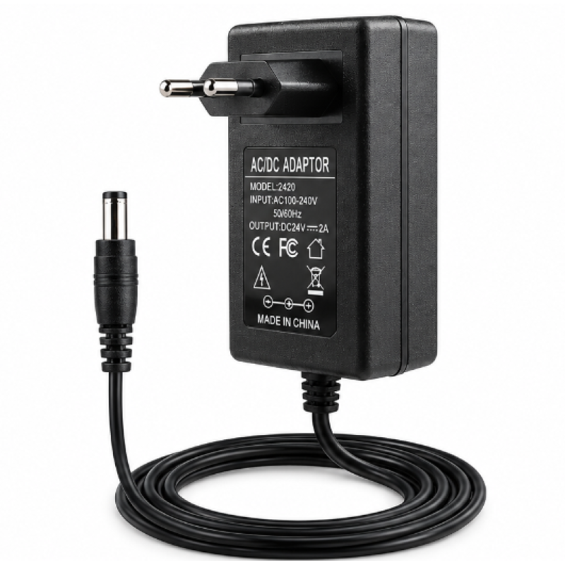 Alimentator AC/DC de 24V 2A putere 48W Mufa DC