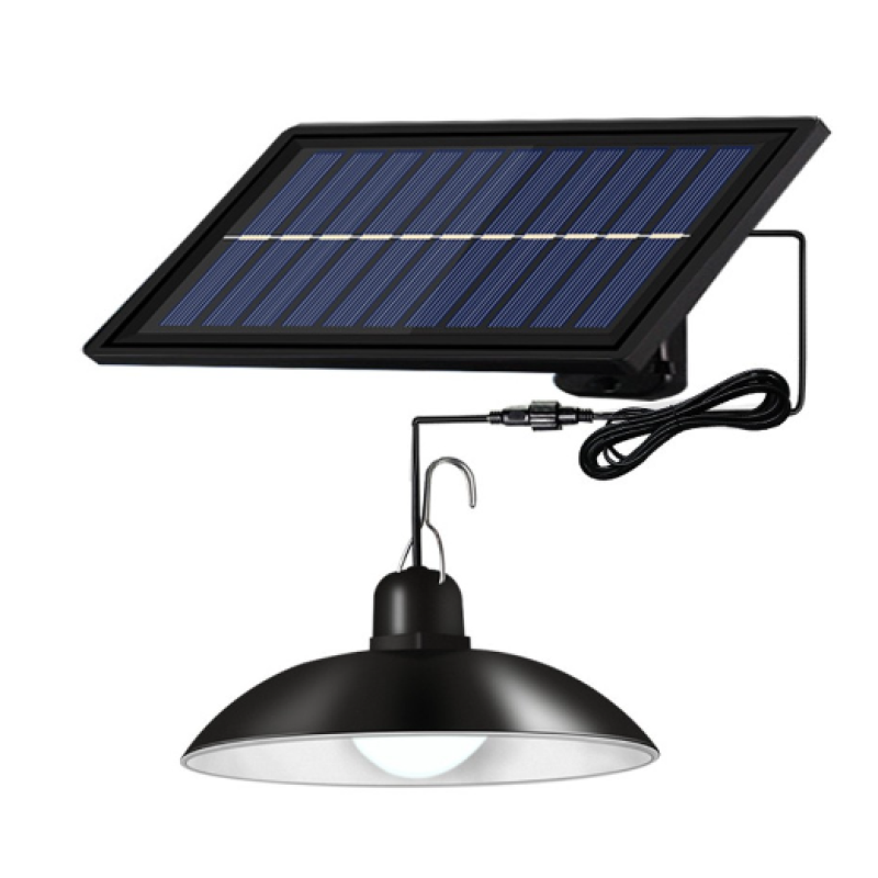 Bec LED Solar 1008 cu telecomanda Panou Solar si Acumulator 2400mAh pentru Camping si Exterior