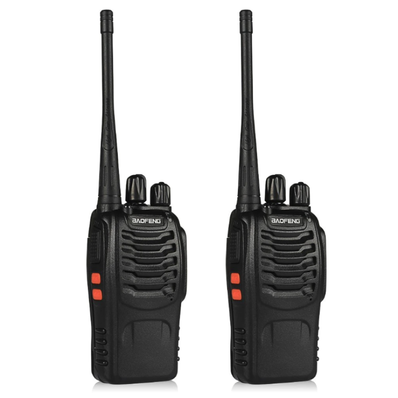 Set 2 Statii Radio Portabile Baofeng BF 888S cu 16 Canale PMR 1500mAh