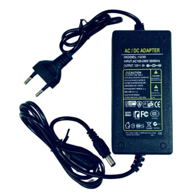 Sursa de Alimentare 12V 3A putere 36W Adaptor AC/DC cu Mufa DC
