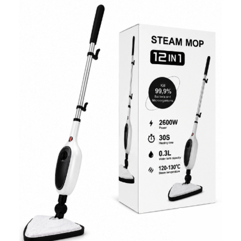 Mop Cu Aburi pentru curatat si dezinfectat 12 in 1 multifunctional