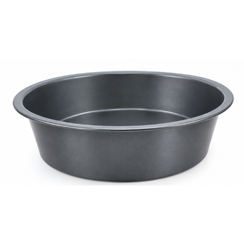 Tava Rotunda pentru Tort si Prajituri antiaderenta dimensiune 26,5 x 9,5 cm inalta