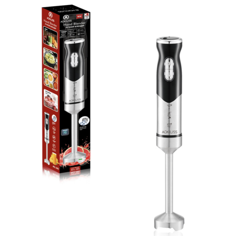 Mixer Vertical de Mana ACKILISS ACL 385 de 1200W cu 2 Viteze
