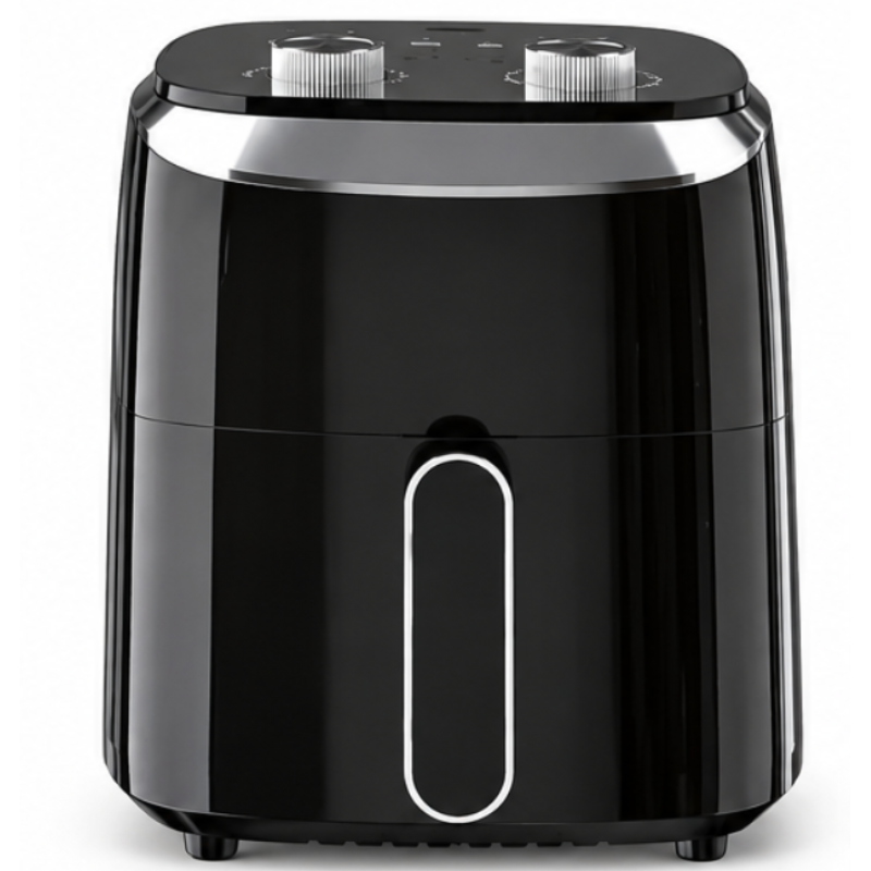 Friteuza cu Aer Cald Air Fryer capacitate 5.5L Control Temperatura si Timp