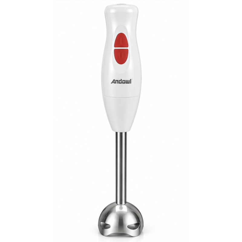 Blender de Mana Andowl Q LB0699 de 500W lama Inox cu Dubla Taiere 2 Viteze