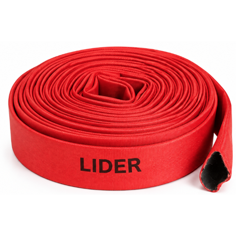 Furtun pompier 2'' de 20M 8 BARI Rosu Premium LIDER MX955