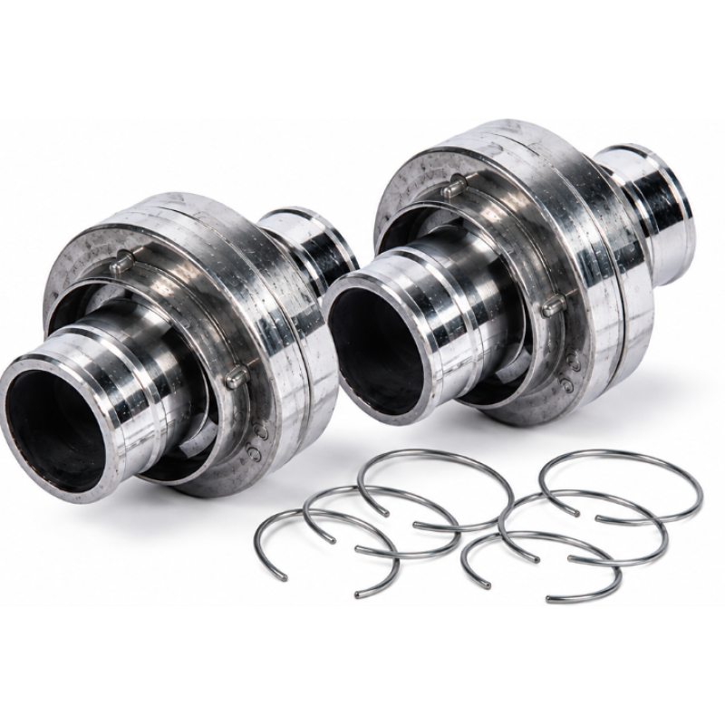 Set 2 Cuple Furtun Pompieri 3" Racord Tip C CRAFT TEC MX455