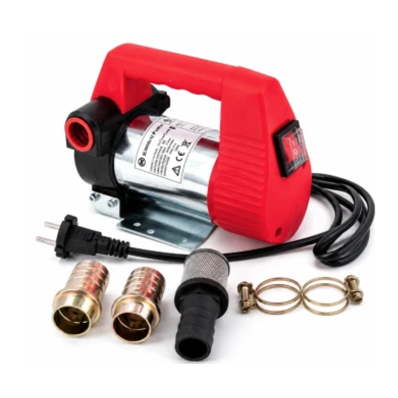 Pompa electrica 220v transfer motorina, 40L/ min maner ROSU SC