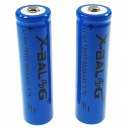  Set 2 Acumulatori 8800 mAH 3.7 V Li-ion model 18650