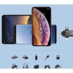 Adaptor OTG 3in1 de la USB 3.0 la Micro USB/Type C/Lightning