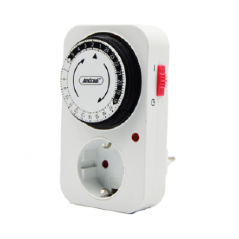 Adaptor Priza Programabila Mecanic Andowl DS115 16A