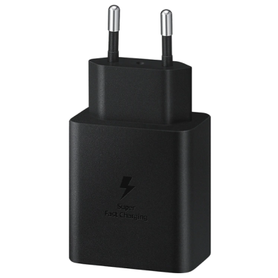 Adaptor Priza USB C 45W Incarcator Travel Super Fast Charging Negru