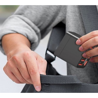 Adaptor priza X82 cu 8 porturi USB 3.0 putere 40W