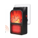 Aeroterma Flame Heater portabila tip SEMINEU cu telecomanda si efect de flacara