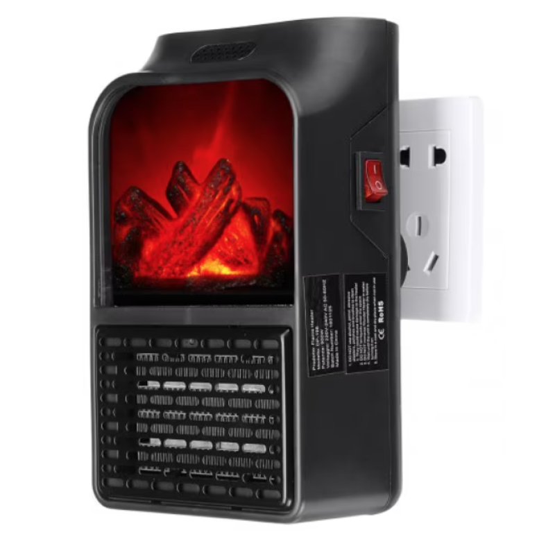 Aeroterma portabila Flame Heater 900 W 2 niveluri temperatura display digital