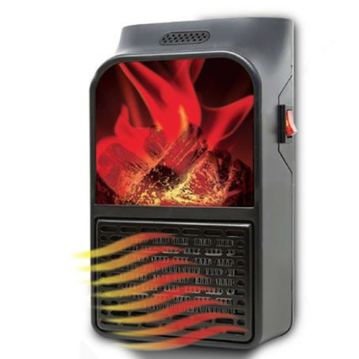 Aeroterma portabila Flame Heater 900 W 2 niveluri temperatura display digital