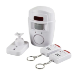 Alarma wireless cu 2 telecomenzi si senzor de miscare cu infrarosu OFF