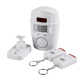 Alarma wireless cu 2 telecomenzi si senzor de miscare cu infrarosu OFF