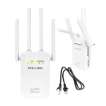 Amplificator Alb U7AC1200RE de semnal 4 antene wireless AX