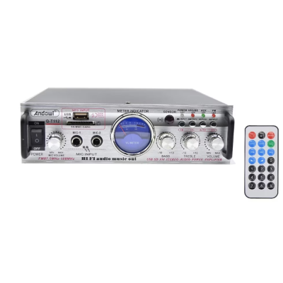 Amplificator super bass USB Andowl Q T112 cu bluetooth si telecomanda