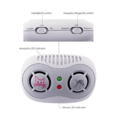 Aparat anti-rozatoare si tantari Super Ultrasonic AR166B