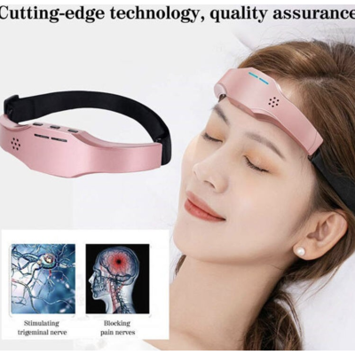 Aparat banda masaj terapeutic pentru cap pentru somn linistit