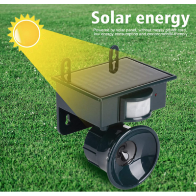 Aparat cu ultrasunete pentru daunatori solar peste Repeller NY 2002