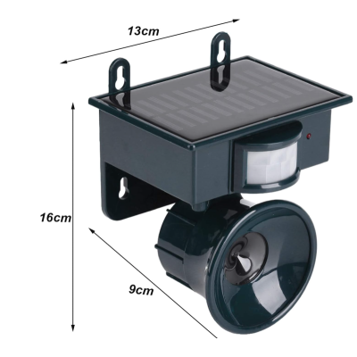 Aparat cu ultrasunete pentru daunatori solar peste Repeller NY 2002