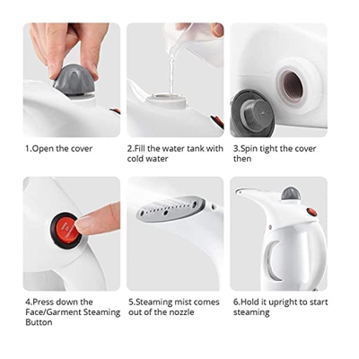 Aparat de calcat Rz 608 200W 2in1 baie de aburi faciala