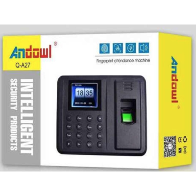 Aparat de control acces cu amprenta digitala si/sau cod pin contorizare angajati Andowl Q A2