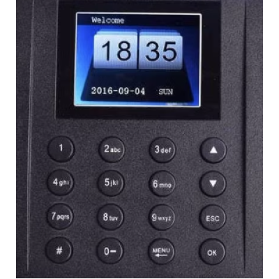 Aparat de control acces cu amprenta digitala si/sau cod pin contorizare angajati Andowl Q A2