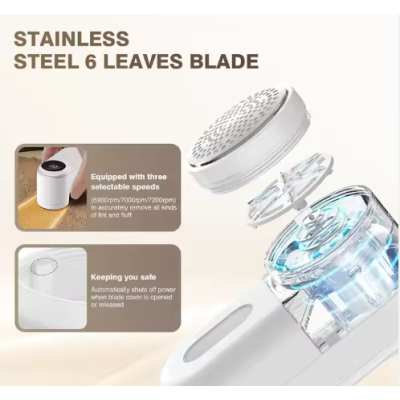 Aparat de curatat scame cu afisaj digital LED Q M18