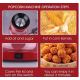 Aparat de facut popcorn cu bol pentru floricele 1200 W